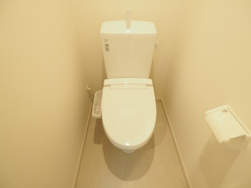 トイレも広いです！