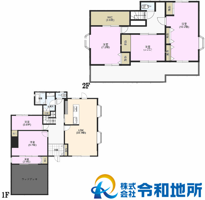 中古戸建　藤沢市片瀬2丁目の間取り