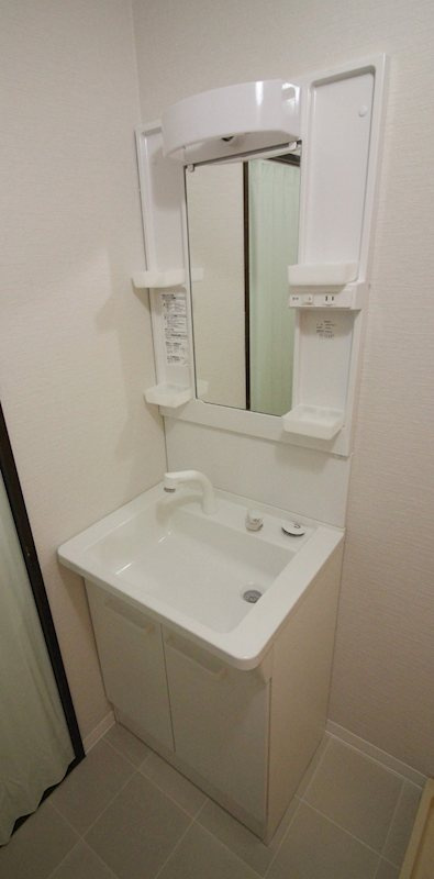 コーポしろかねの洗面所