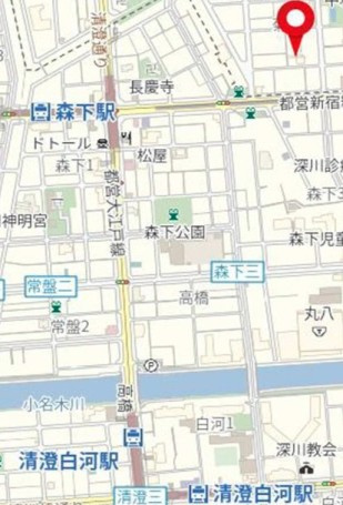 LE-LION MORISHITA EL VIENT EARTHの地図