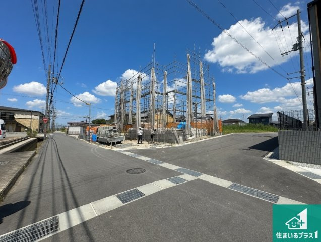 磯城郡田原本町黒田　第2期　新築一戸建ての外観|ご案内の際は現地集合はもちろん、ご自宅の送迎や最寄りの駅迄のお迎え等お気軽にご相談ください。