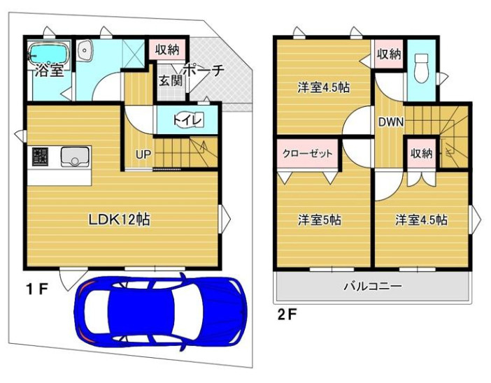 明石市二見町西二見（全１棟）新築　の間取り|３LDKです。