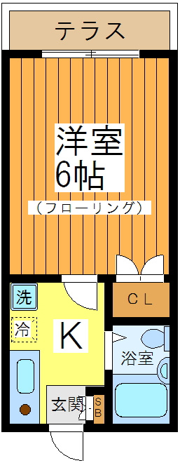 佐々木ハイツの間取り