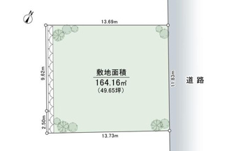  | 【区画図】敷地面積１６４．１…
