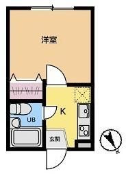 ウェルストンコーポⅠの間取り