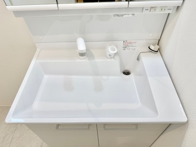 船橋市前原西１丁目第１期の洗面所|建築施工例