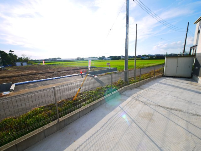 東金市北之幸谷　中古戸建の庭|平成24年2月築 ２LDK+WIC  駐車4台可（車種制限あり）スーパーせんどう徒歩約8分