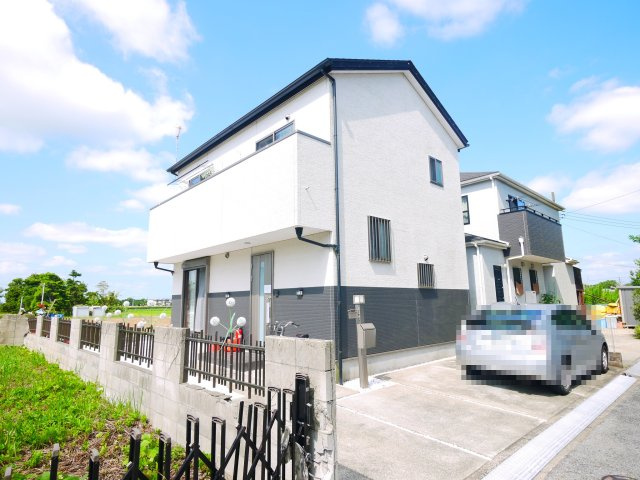 東金市北之幸谷　中古戸建の外観|平成24年2月築 ２LDK+WIC  駐車4台可（車種制限あり）スーパーせんどう徒歩約8分