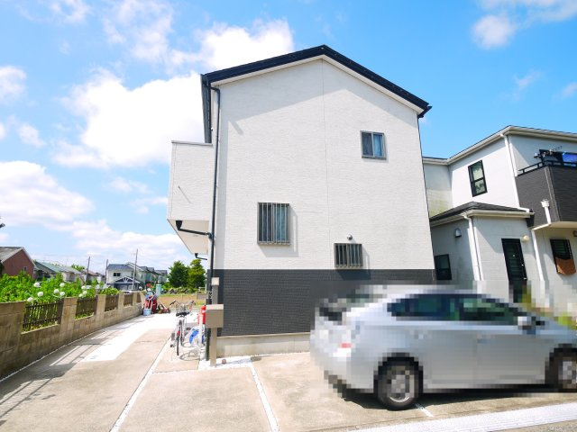 東金市北之幸谷　中古戸建の外観|平成24年2月築 ２LDK+WIC  駐車4台可（車種制限あり）スーパーせんどう徒歩約8分