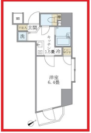 【間取り】 | ケイディーエックスレジデンス元浅草