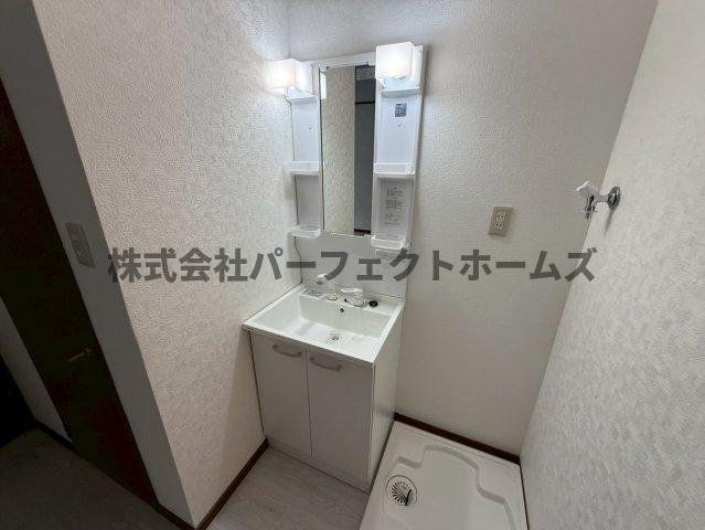 渚南町戸建　賃貸の独立洗面台|独立洗面化粧台付き