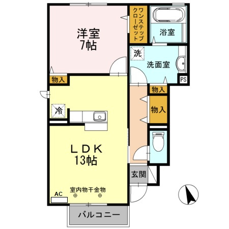 【間取り】 | ヴェルドミールⅠ