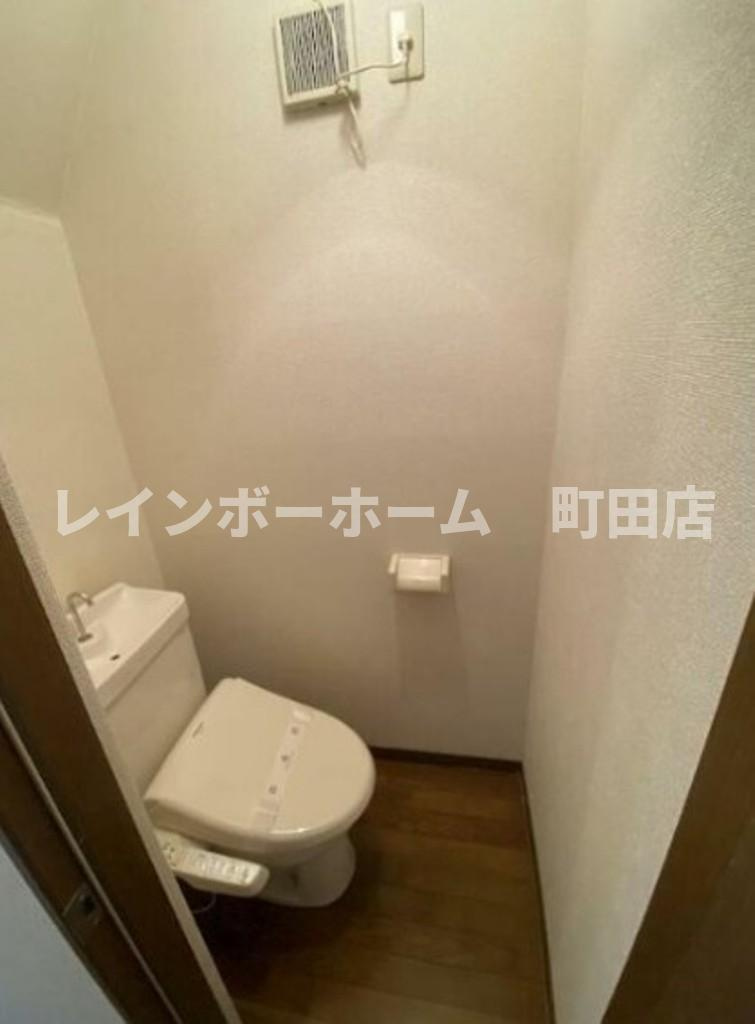 ヴィラフローラル※初期費用分割後払いサービス利用可能物件のトイレ