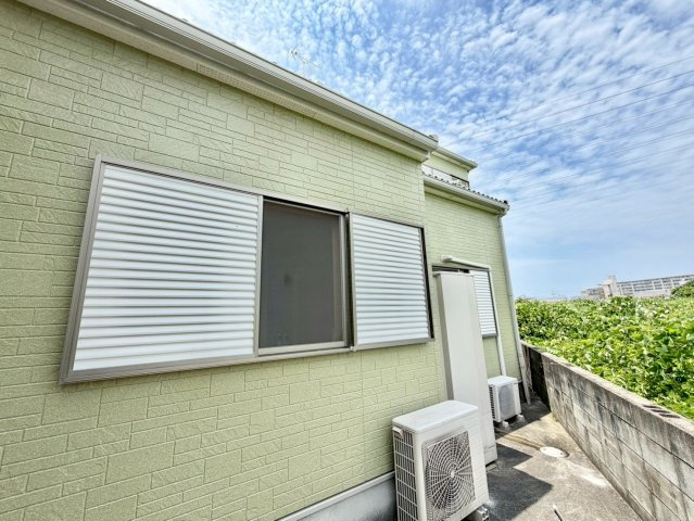 泉南市信達牧野戸建の外観|外観（敷地北側）
