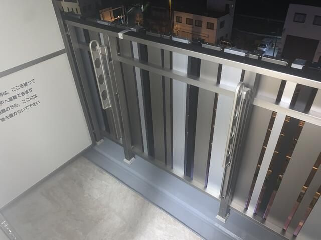 エルプレイス新子安Ⅱのバルコニー