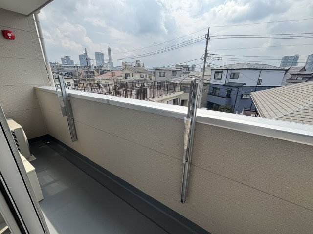 リーブルファイン大宮天沼町のバルコニー