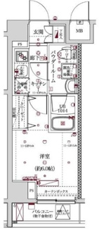 【間取り】 | スパシエフェリーチェ川崎 | 間取りです。
