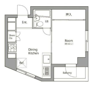 【間取り】 | プラチナハウス高輪 | 間取りです。
