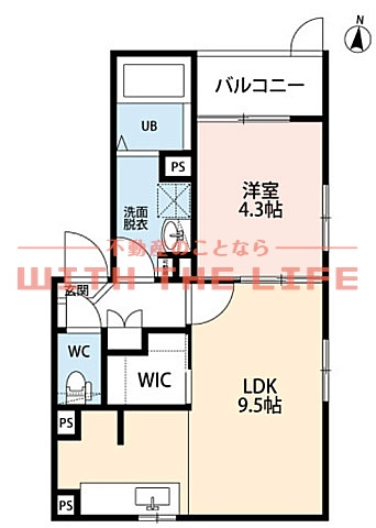 CB小郡エコル【キャッシュバック対象物件】の間取り