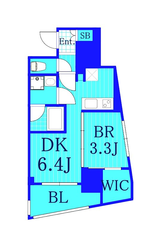 ズーム横浜桜木町の間取り