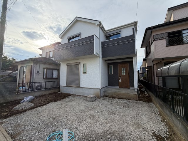 《仲介手数料無料》岩槻区太田１丁目5-1-2新築一戸建てハートフルタウンの外観|撮影日 2026年9月14日 16:00 晴れ