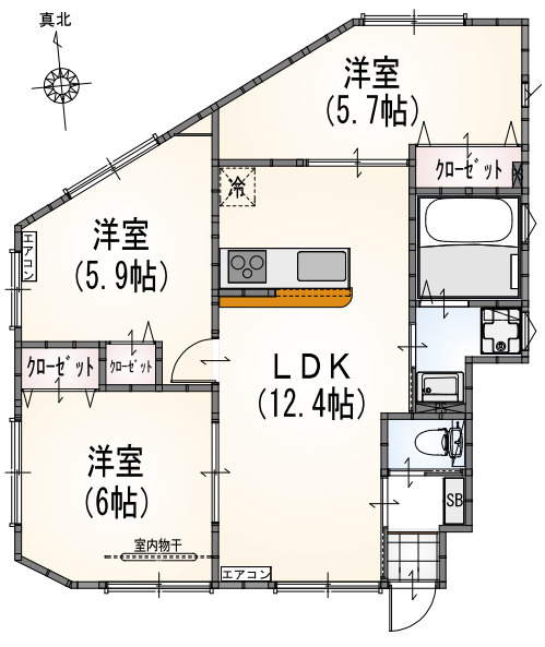 Lauleaの間取り