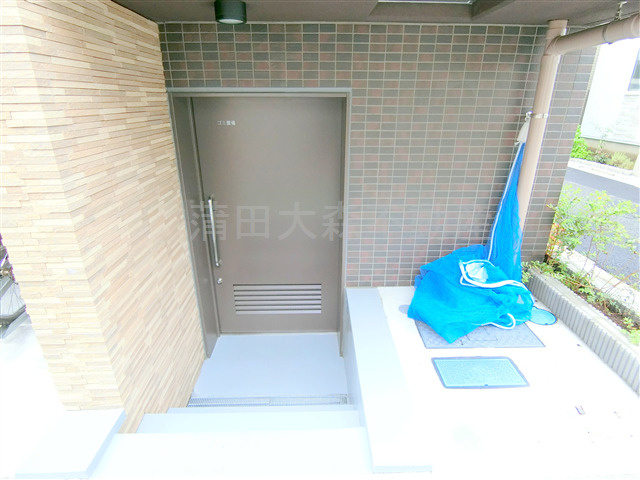 パティーナ蒲田Duoのその他共用部分|曜日時間関係なくゴミ捨て可能な敷地内ゴミ捨て場