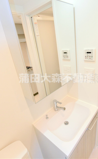 パティーナ蒲田Duoの洗面所|独立洗面台　洗面脱衣所