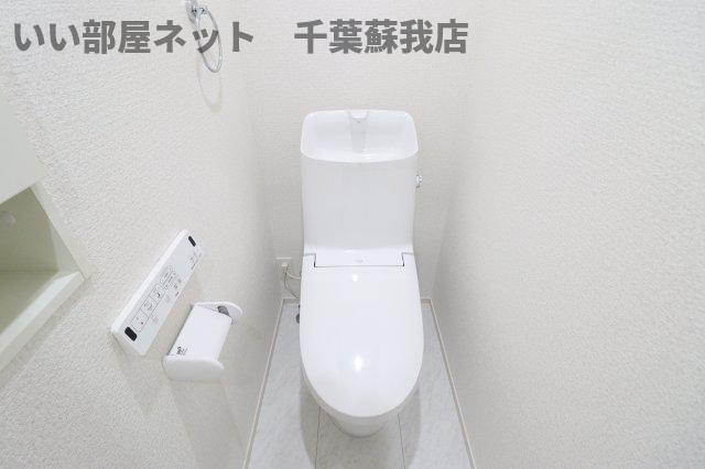 ナリトモ赤井Ａのトイレ|トイレもきれいです