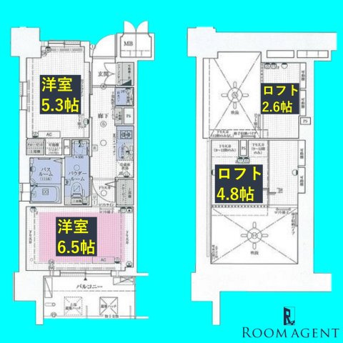 エステムコート名古屋駅前COREの間取り