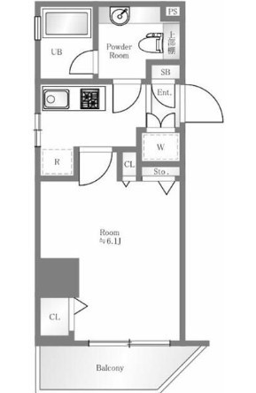 【間取り】 | ヴォーガコルテ笹塚アジールコート