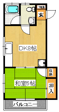 滝沢ハイツの間取り