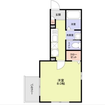 アファブル大宮の間取り