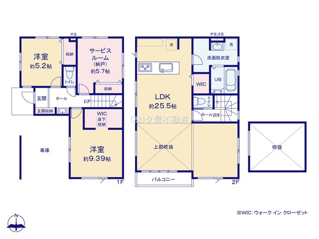 《仲介手数料無料》浦和区木崎５丁目34-16新築一戸建てKEIAI GRACEの間取り