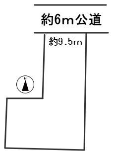 ６６９５４　岐阜市河渡土地の外観