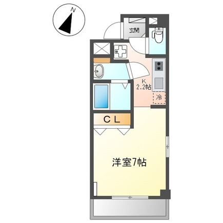 ビブレ東林間の間取り