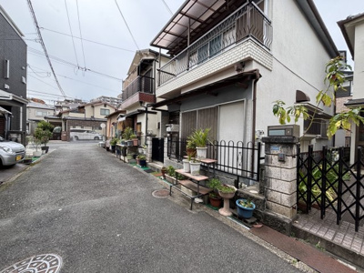 【前面道路含む現地写真】 | 茨木市宇野辺2丁目　新築一戸建て