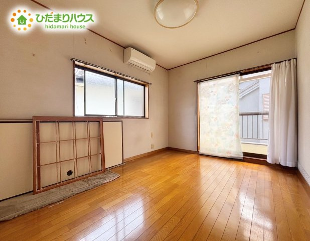 野田市山崎　中古戸建　平成5年築の子供部屋|6帖の洋室です♪　バルコニーに面しているため陽当たり良好です♪
