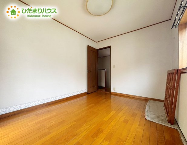 野田市山崎　中古戸建　平成5年築の子供部屋|2階に3部屋ございますので、子供部屋に趣味部屋など、広く機能的に使用できますね♪