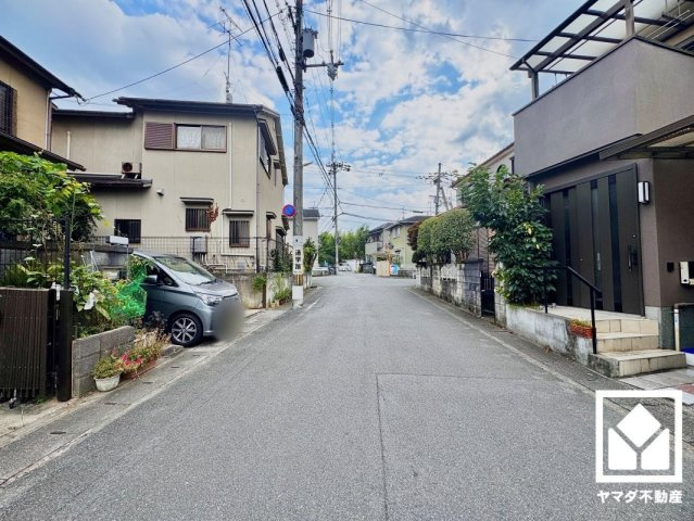 伏見区日野西大道町の前面道路含む現地写真