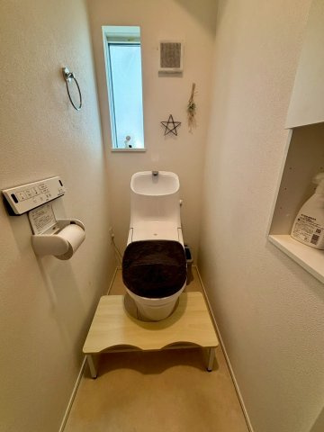 山崎中古戸建　ポラス旧分譲地のトイレ
