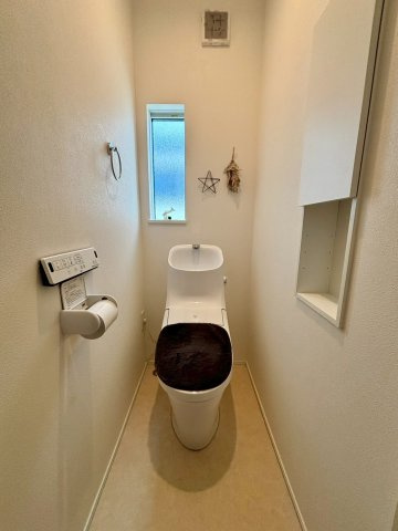 山崎中古戸建　ポラス旧分譲地のトイレ|2階のトイレになります！