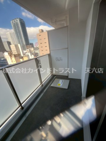 アーバネックス東梅田のバルコニー|広々としたバルコニーです