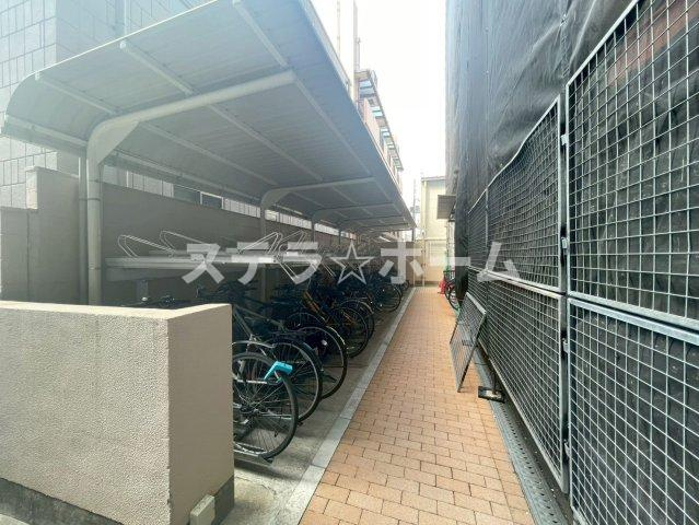 都島ロイヤルハイツの駐輪場|駐輪場がございます