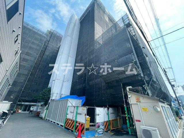 都島ロイヤルハイツの外観|大規模修繕中です