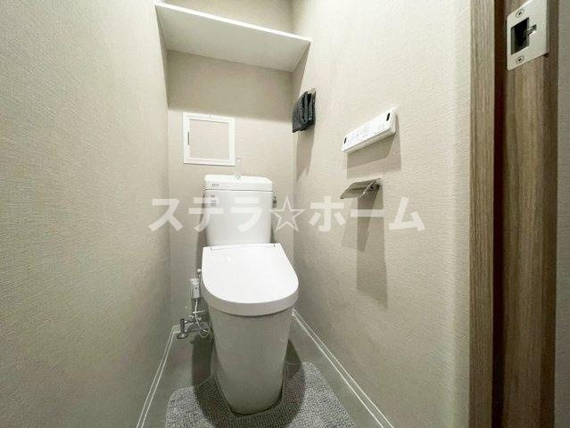 都島ロイヤルハイツのトイレ|シンプルで使いやすいトイレです