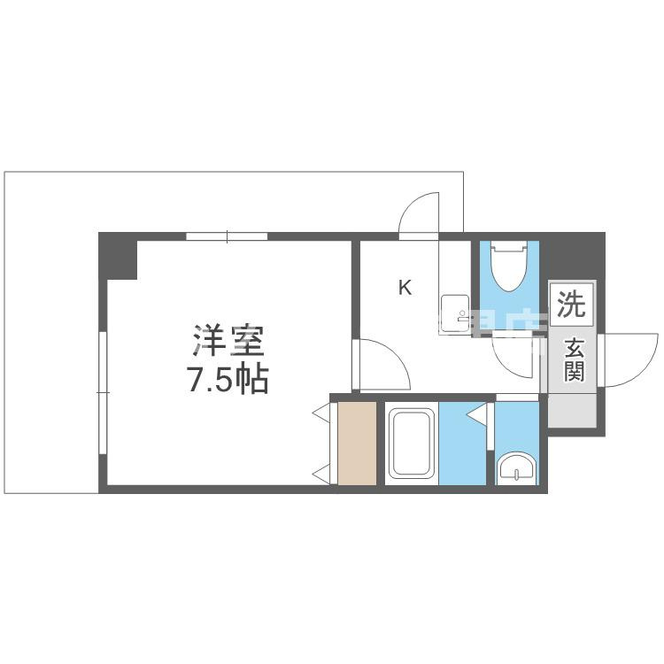 M`PLAZA住吉公園弐番館の間取り