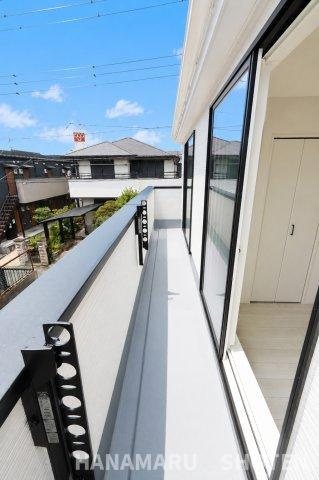 新築　千葉市若葉区桜木北１丁目のバルコニー|＊当日ご案内可＊ご希望の物件まとめてご案内！弊社が掲載していない物件でもOK♪お気軽にご相談ください ♪お電話でのお問合わせがスムーズ♪