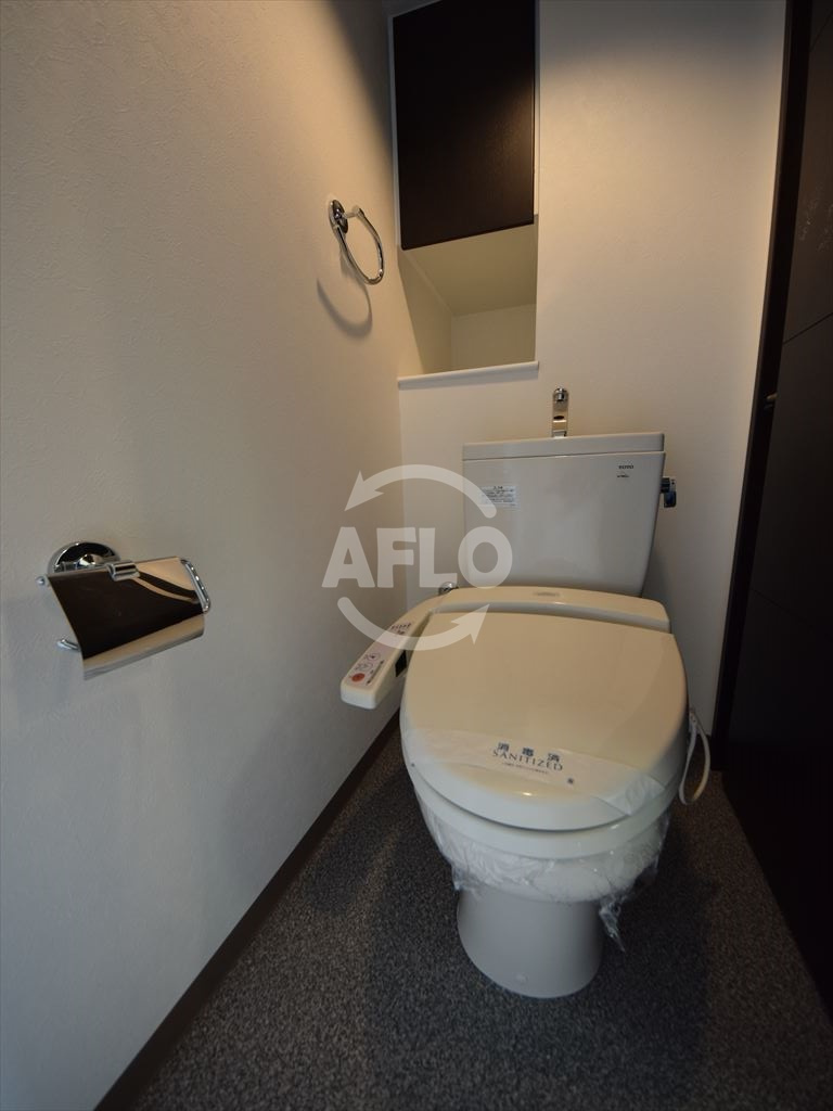 アルグラッドザタワー心斎橋のトイレ|アルグラッドザタワー心斎橋　温水洗浄便座