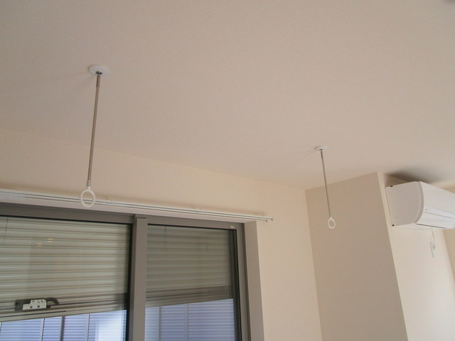 練馬区中村２丁目の賃貸マンションの設備|★電動防犯シャッター＆室内物干しフック★